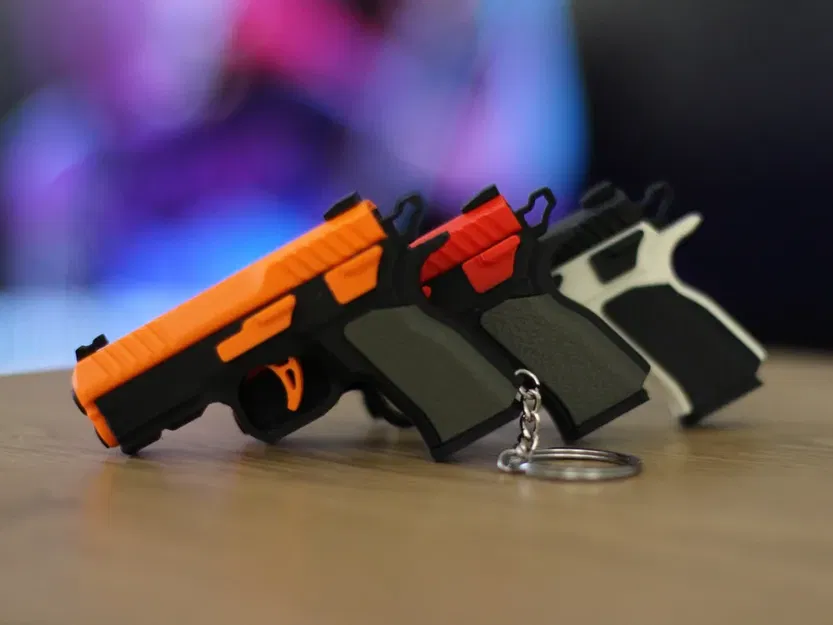 Móc khóa fidget CZ Shadow – Đồ chơi trượt (slide) đã tay - Image 7