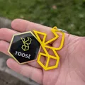 Móc khóa logo ROOST (ROOST Logo Keychain) - Thumbnail 1