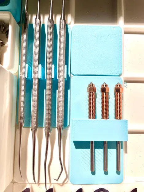 Khay Gridfinity đựng Nozzle cho Creality K1/K1C/K1 Max & Ender 3 V3/Plus - Image 1