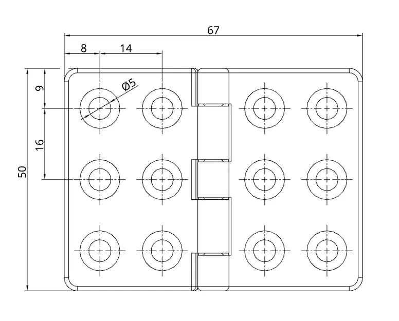 Bản lề (Scharnier/Hinge) 5 phần tử Print-in-Place V2 - Update - Image 3