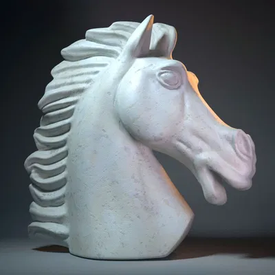 Horse Head_RzAYa – Mẫu Đầu Ngựa chất lượng cao