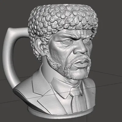 Jules (Pulp Fiction) - Samuel L. Jackson - Giá đỡ lon / Ly bia