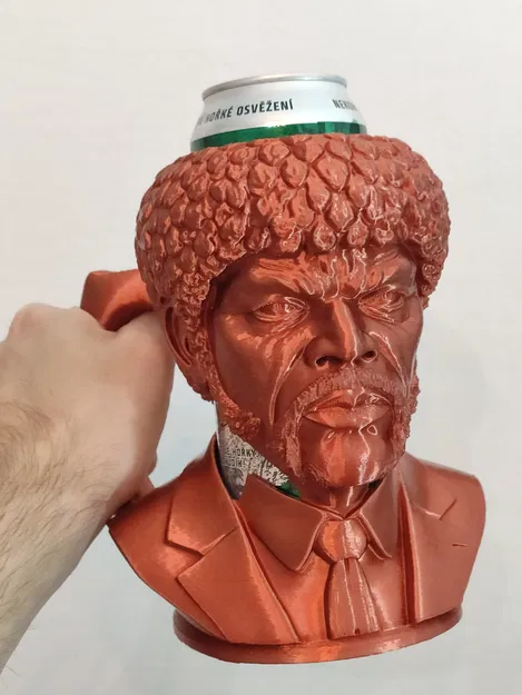 Jules (Pulp Fiction) - Samuel L. Jackson - Giá đỡ lon / Ly bia - Image 4