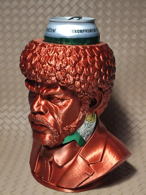 Jules (Pulp Fiction) - Samuel L. Jackson - Giá đỡ lon / Ly bia - Image 6