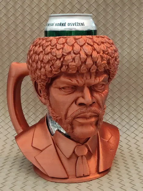 Jules (Pulp Fiction) - Samuel L. Jackson - Giá đỡ lon / Ly bia - Image 8