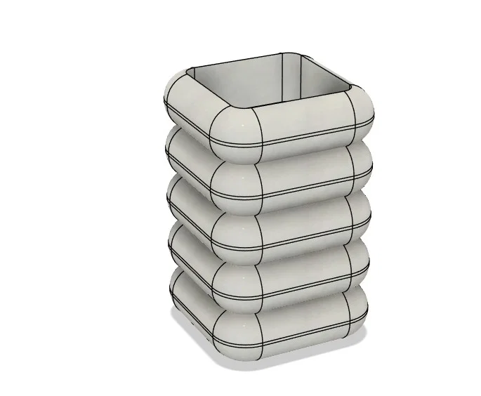 Ống đựng bút chì (Pencil holder) - Image 3
