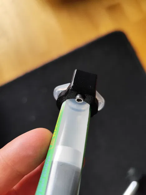 Remix bộ nhả syringe: mount 18.5/18.8, plunger chamfer, lever thẳng cho vít dài - Image 2