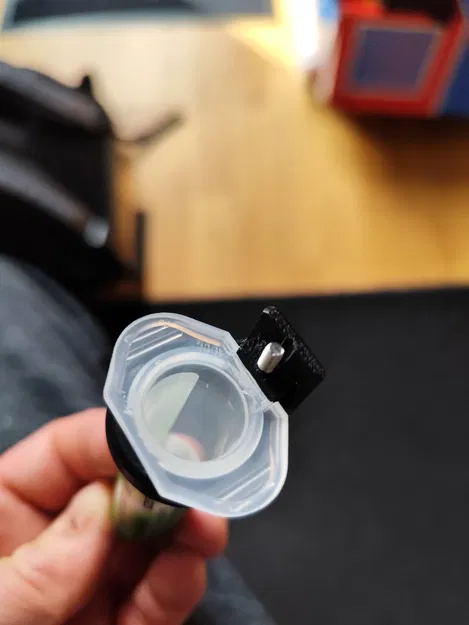 Remix bộ nhả syringe: mount 18.5/18.8, plunger chamfer, lever thẳng cho vít dài - Image 3