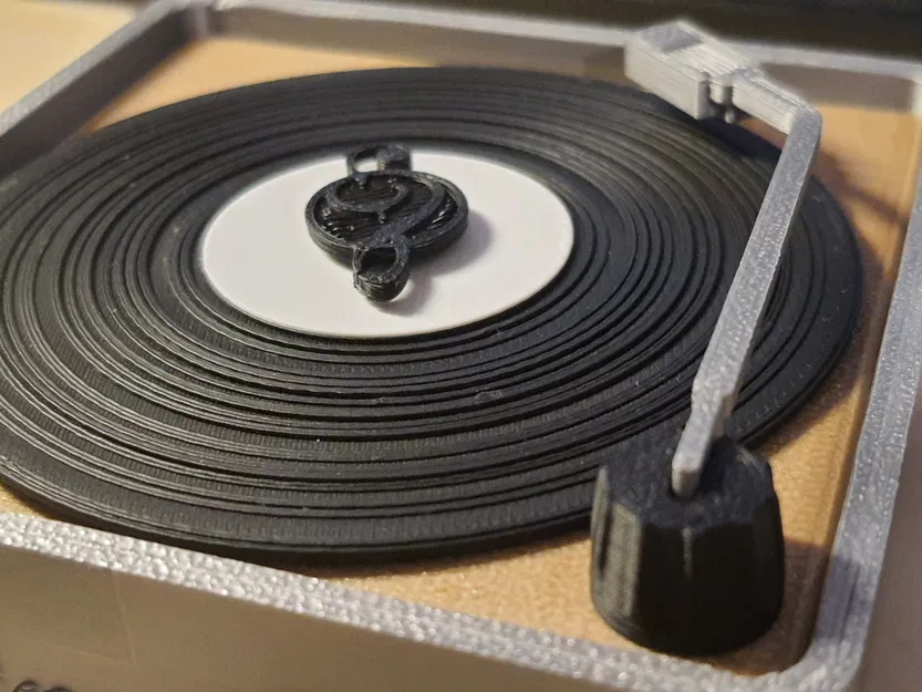 Gramm Tune (Music box) – Hộp nhạc máy nghe đĩa mini vintage - Image 5