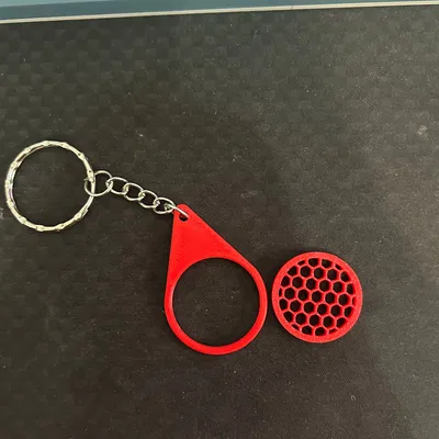 Móc khóa cho đồng xu 1€ (Llavero para moneda 1€)