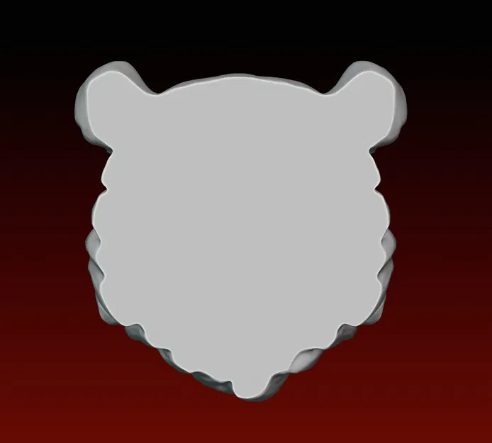 Đầu gấu trúc Panda sẵn sàng in 3D - Image 2