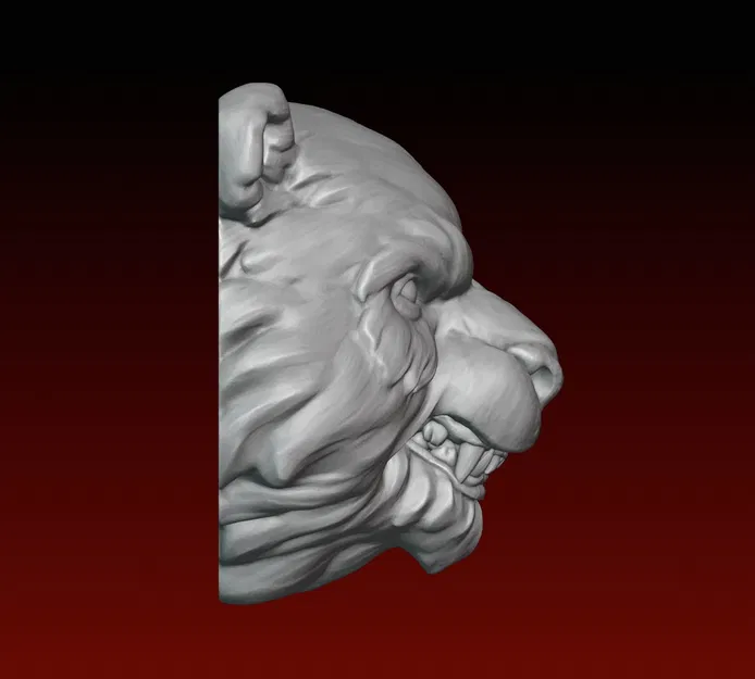 Đầu gấu trúc Panda sẵn sàng in 3D - Image 3