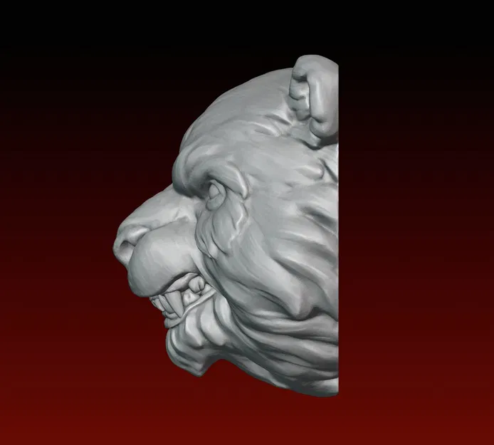 Đầu gấu trúc Panda sẵn sàng in 3D - Image 4