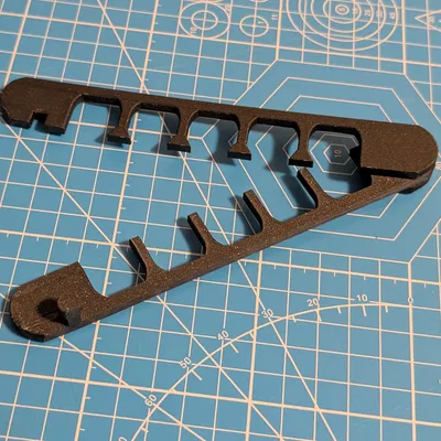 Parametric Yarn Gator – Kẹp dẫn sợi chống rối (Print-in-Place)