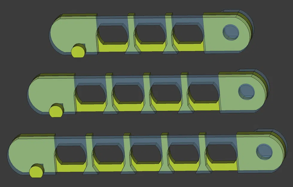 Parametric Yarn Gator – Kẹp dẫn sợi chống rối (Print-in-Place) - Image 2