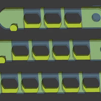 Parametric Yarn Gator – Kẹp dẫn sợi chống rối (Print-in-Place)