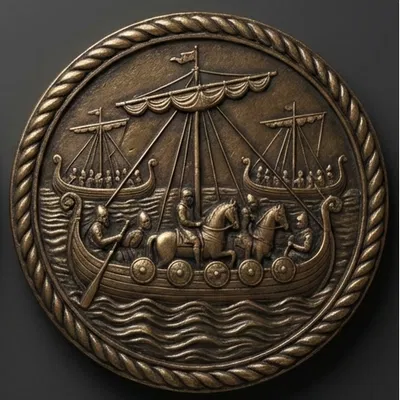 Lót Ly Khắc Cảnh Thảm Bayeux: Anglo-Saxon & Norman (Coaster)