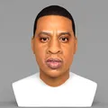 Tượng bán thân Jay Z sẵn sàng cho in 3D full color - Thumbnail 2