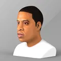 Tượng bán thân Jay Z sẵn sàng cho in 3D full color - Thumbnail 4