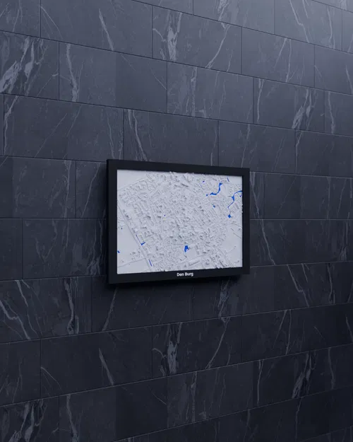 Den Burg, Netherlands - Bản thu nhỏ 3D - Image 4