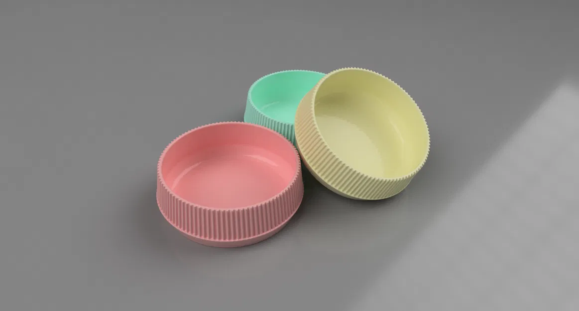 Ridge Bowl – Tô thiết kế vân gân (Textured Design Bowl) - Image 2