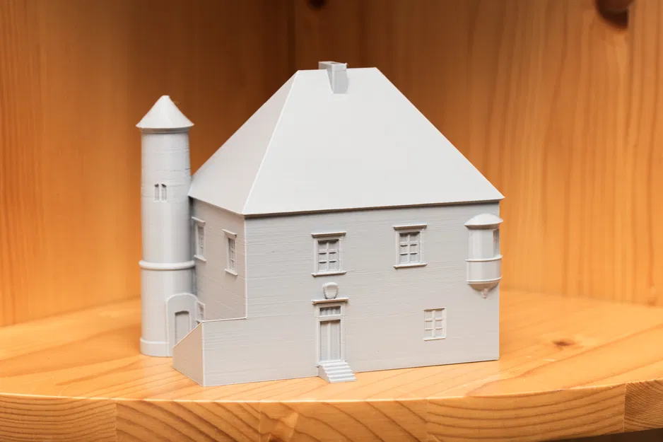 Dinh thự Uncovice Manor House (mô hình trang trí) - Image 2