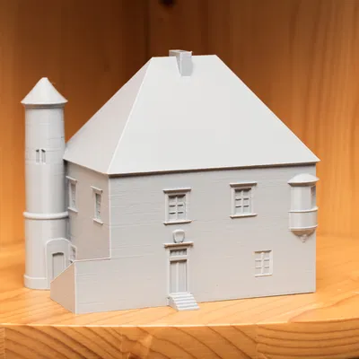 Dinh thự Uncovice Manor House (mô hình trang trí)