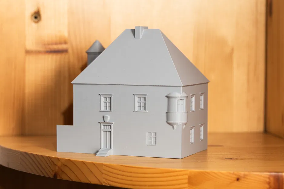 Dinh thự Uncovice Manor House (mô hình trang trí) - Image 3