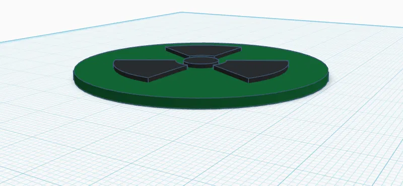 Biển báo hạt nhân (Nuclear sign) - Image 2