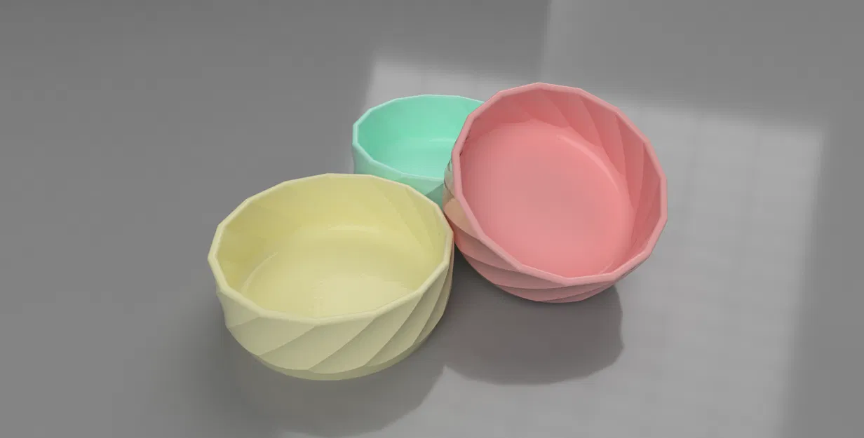 Facet Bowl – Tô/Bowl thiết kế tối giản - Image 2
