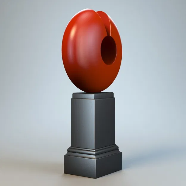 Abstract Figure m035 – Mẫu 3D trừu tượng (STL/OBJ/FBX/MAX) - Image 3