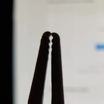 Nhíp kẹp chéo (Cross Tweezers/Pinzette) - dễ in (easy print)