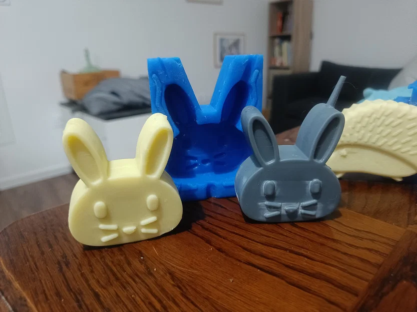 Khuôn xà phòng hình thỏ (Bunny Soap Mold) - Image 1