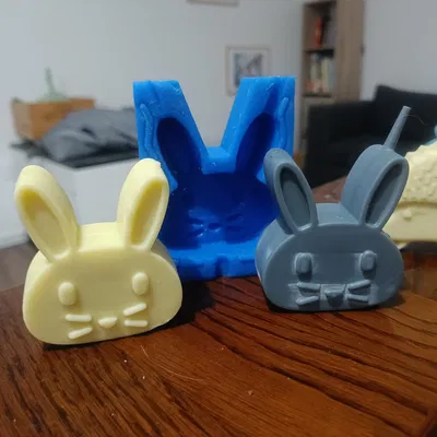 Khuôn xà phòng hình thỏ (Bunny Soap Mold)