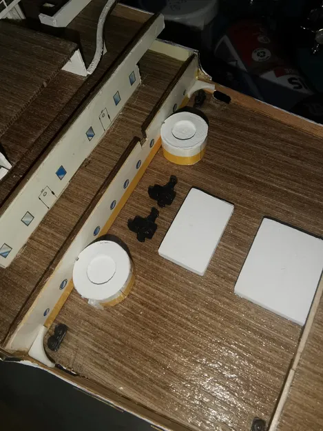 Treuils (Treuil 2965, 2966 & 2967) cho Titanic tỉ lệ 1/250 - Image 3