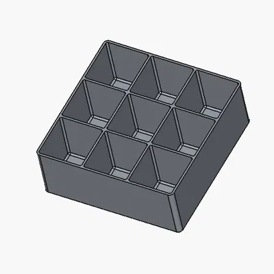 Hộp phân loại Sortierbox 25x25x30mm