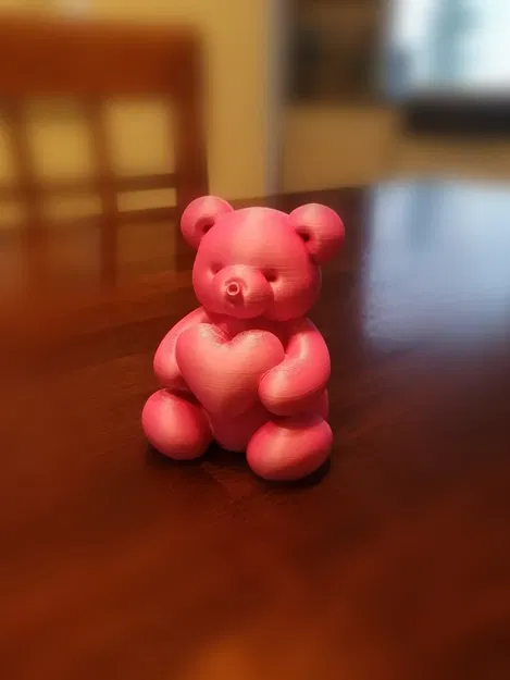 Gấu bóng bay cầm trái tim (Balloon Bear with Heart) - Image 7