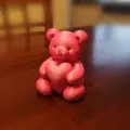Gấu bóng bay cầm trái tim (Balloon Bear with Heart) - Thumbnail 7