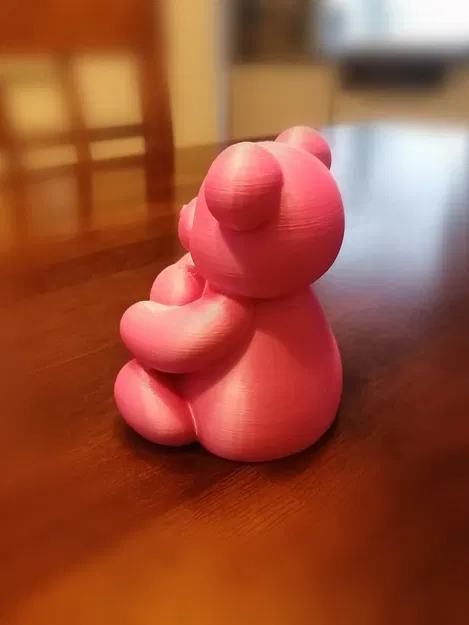 Gấu bóng bay cầm trái tim (Balloon Bear with Heart) - Image 10