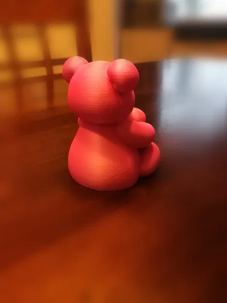 Gấu bóng bay cầm trái tim (Balloon Bear with Heart) - Image 12