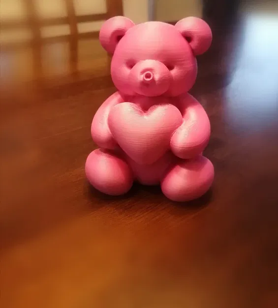 Gấu bóng bay cầm trái tim (Balloon Bear with Heart) - Image 14