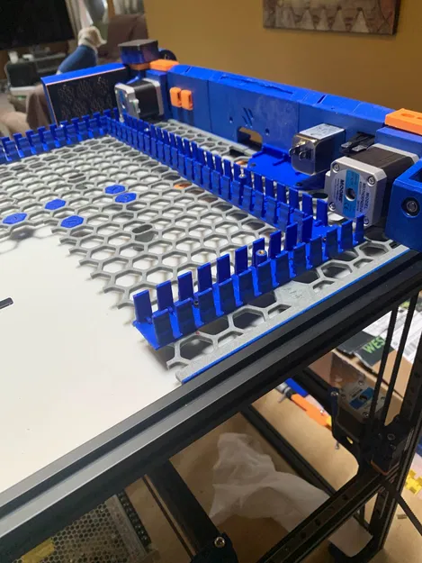 350 Stealth Skirt Center Rear cho Stealth Changer Cable Management - Image 1