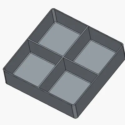Hộp phân loại 60x60x30 mm (Sortierbox)