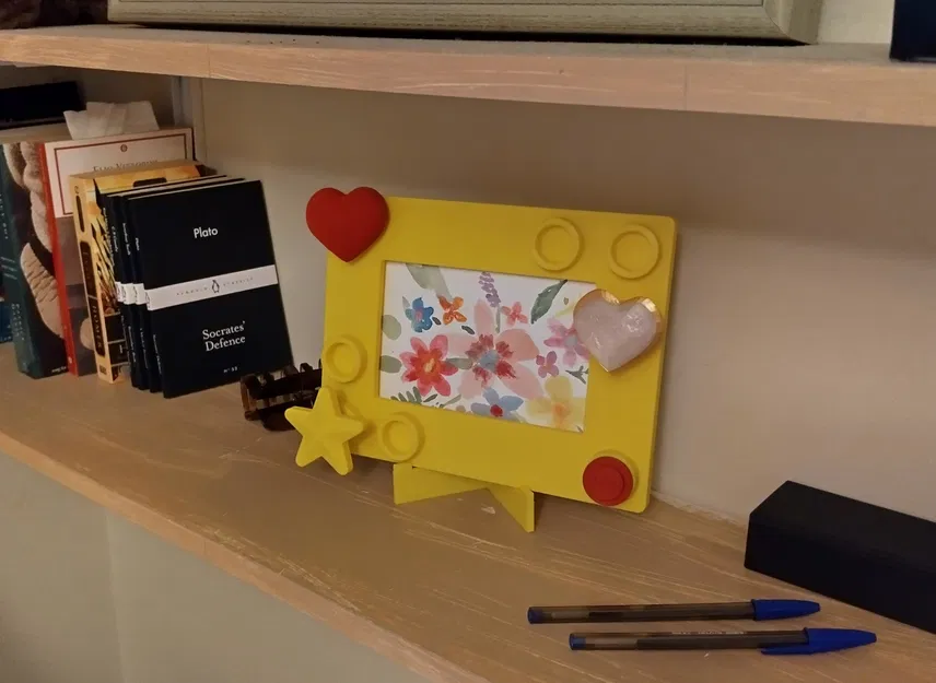 Khung hình dạng brick (tương thích Lego Wreath) - Image 4