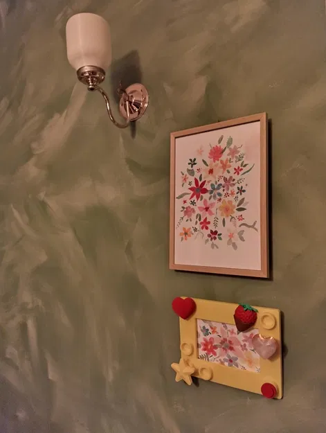 Khung hình dạng brick (tương thích Lego Wreath) - Image 5