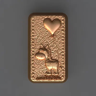 Zebra_PgxY6P – Mẫu 3D khuôn Zebra dùng làm xà phòng/chocolate/nến