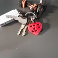 Serduszko brelok – Móc khóa hình trái tim - Thumbnail 3