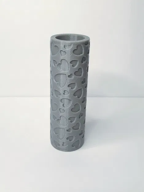 Con lăn tạo vân đất sét nặn họa tiết trái tim - Image 1