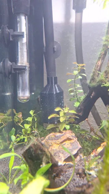 Ốp chắn đầu hút lọc bể tép (ống ø17mm, ví dụ JBL e402) - Image 2