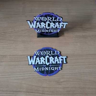 Lót ly World of Warcraft Midnight / Kệ trưng bày kèm stand
